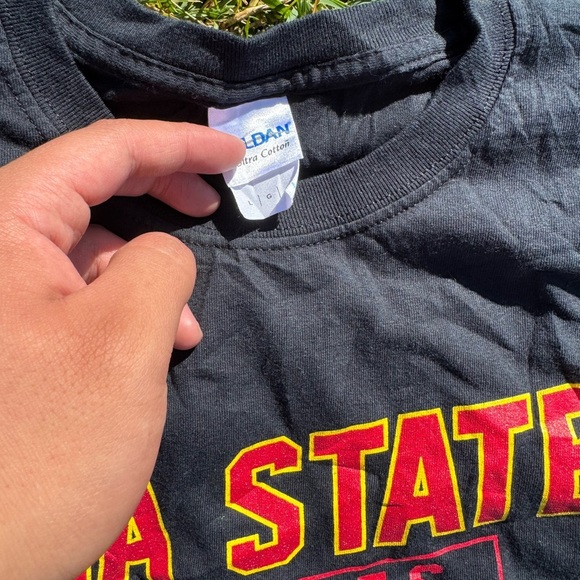 Y2K lowa State University College Graphic Tee NWOT - Picture 3 of 3